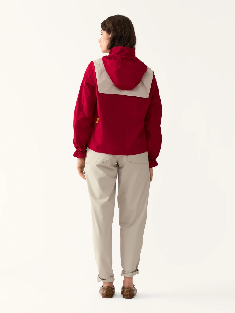 Hikerkind-Packable Windbreaker (Dolomite/Rowan) — image 3 of 6
